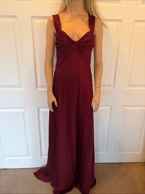 calvin klein brown velvet dress Calvin Klein Gold Velvet V-Neck Dress with